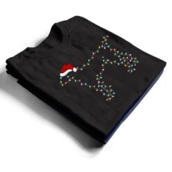 Xmas Lighting Santa German Shorthaired Pointer Dog Christmas T Shirt - Dream Art Europa