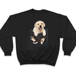 Yellow Labrador Retriever Yellow Lab In My Pocket Dog Owner T Shirt - Dream Art Europa