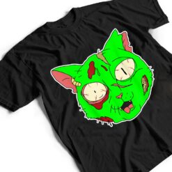 Zombie Cat Lazy Halloween Costume Scary Creepy Spooky Animal T Shirt - Dream Art Europa