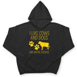 cow lover I like cows and dogs and maybe 3 people funny cow T Shirt - Dream Art Europa