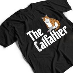 funny catfather shirt Funny Meow Cat for Dad Lover T Shirt - Dream Art Europa