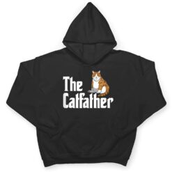 funny catfather shirt Funny Meow Cat for Dad Lover T Shirt - Dream Art Europa