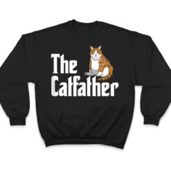 funny catfather shirt Funny Meow Cat for Dad Lover T Shirt - Dream Art Europa