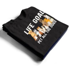 i just want to pet all the dogs life goal pet all the dogs T Shirt - Dream Art Europa