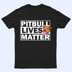 pitbull lives matter, rescue dog is love, pet lover tank top T Shirt