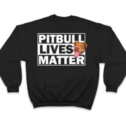 pitbull lives matter, rescue dog is love, pet lover tank top T Shirt - Dream Art Europa