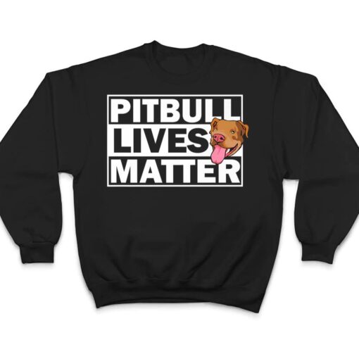 pitbull lives matter, rescue dog is love, pet lover tank top T Shirt