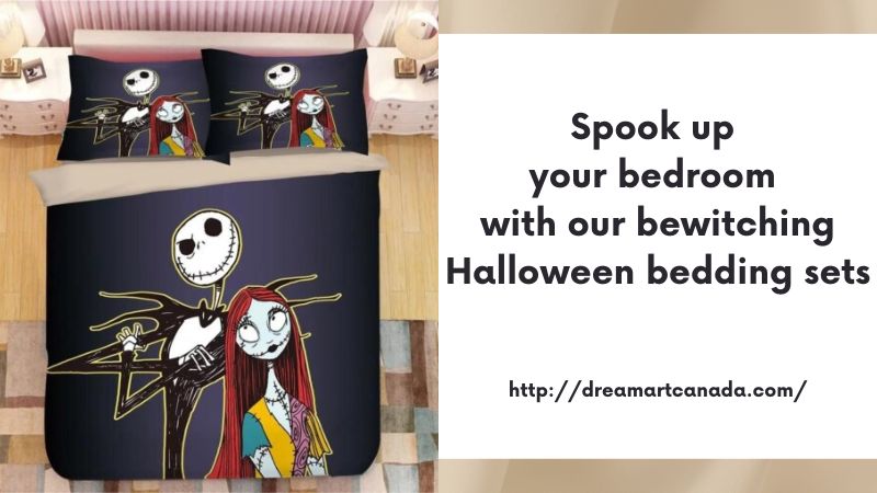 Spook up your bedroom with our bewitching Halloween bedding sets