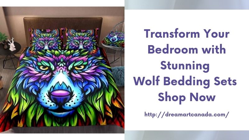 Transform Your Bedroom with Stunning Wolf Bedding Sets Shop Now