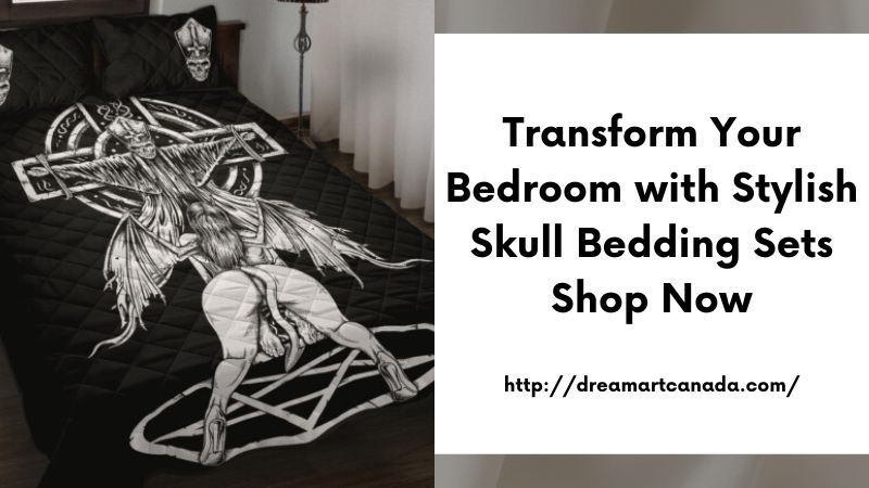 Transform Your Bedroom with Stylish Skull Bedding Sets Shop Now