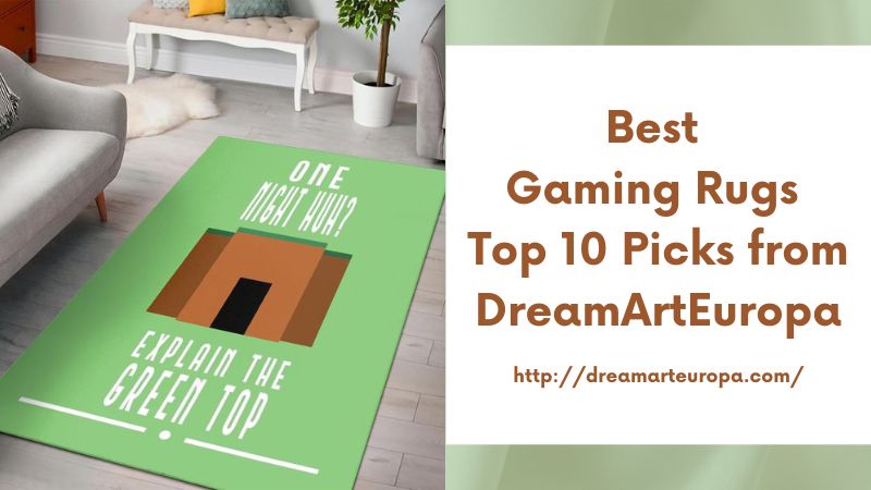 Best Gaming Rugs Top 10 Picks from DreamArtEuropa