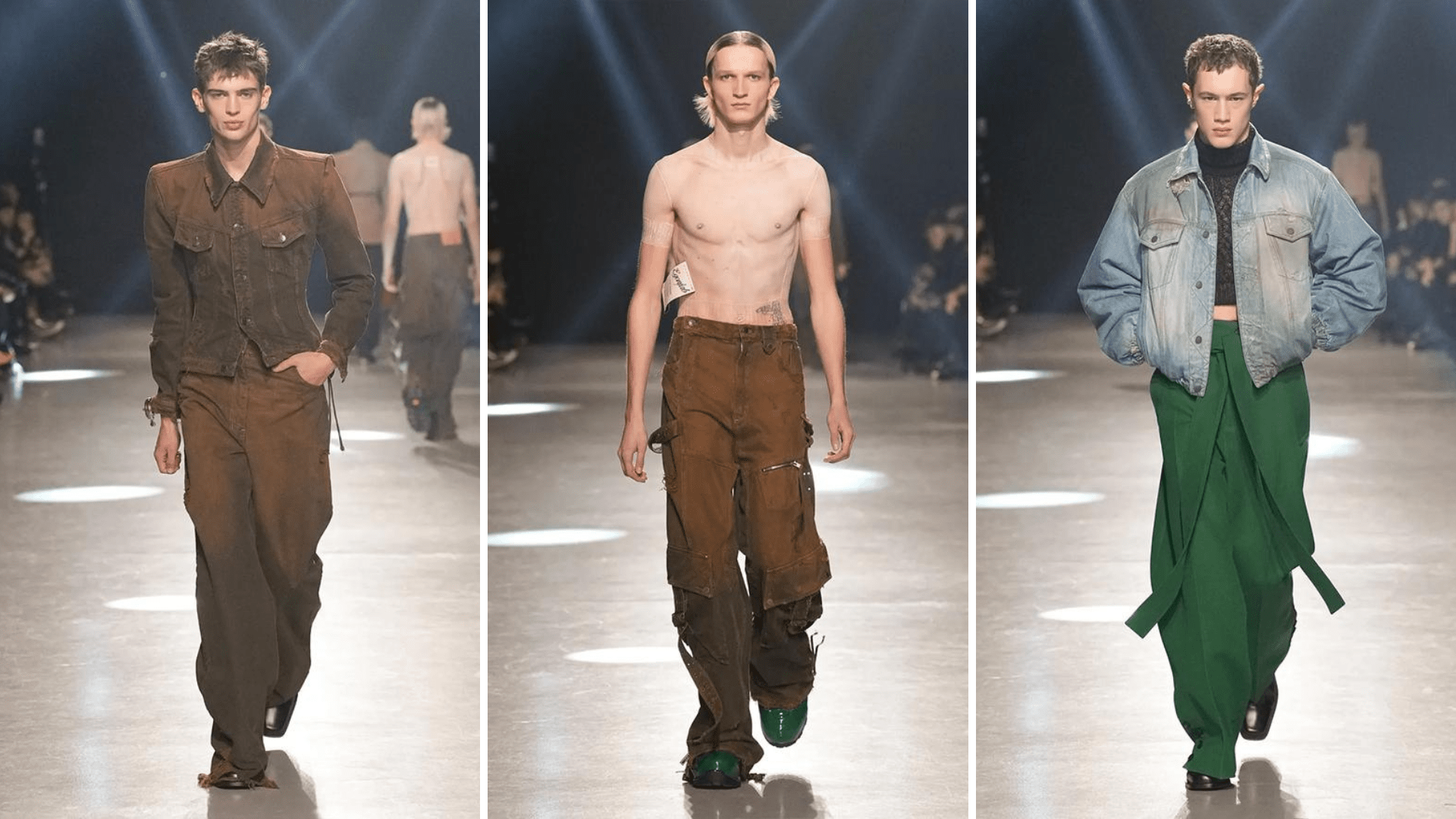 EGONlab Fall/Winter 2024 asserts that you not only wear clothes but also wear the brand itself!