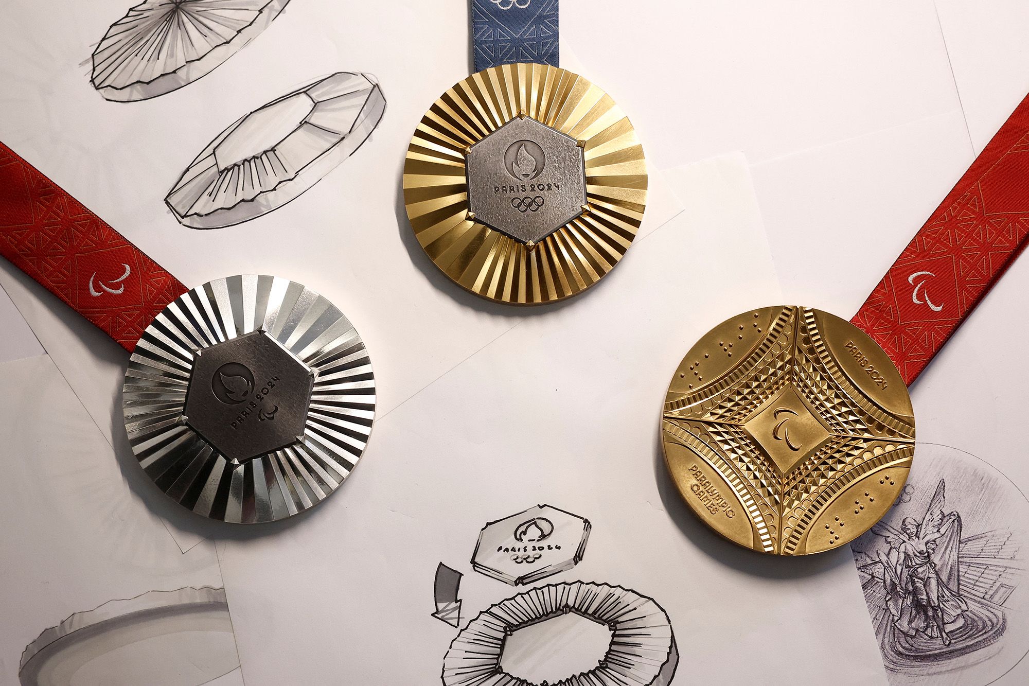 Paris 2024 Olympic Medals Incorporate Iron from Eiffel Tower