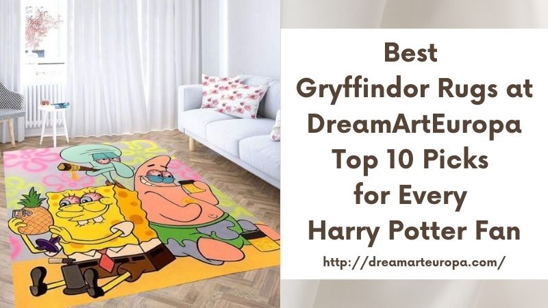 Best Gryffindor Rugs at DreamArtEuropa Top 10 Picks for Every Harry Potter Fan