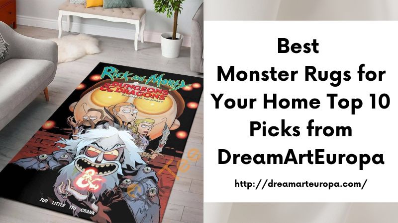 Best Monster Rugs for Your Home Top 10 Picks from DreamArtEuropa