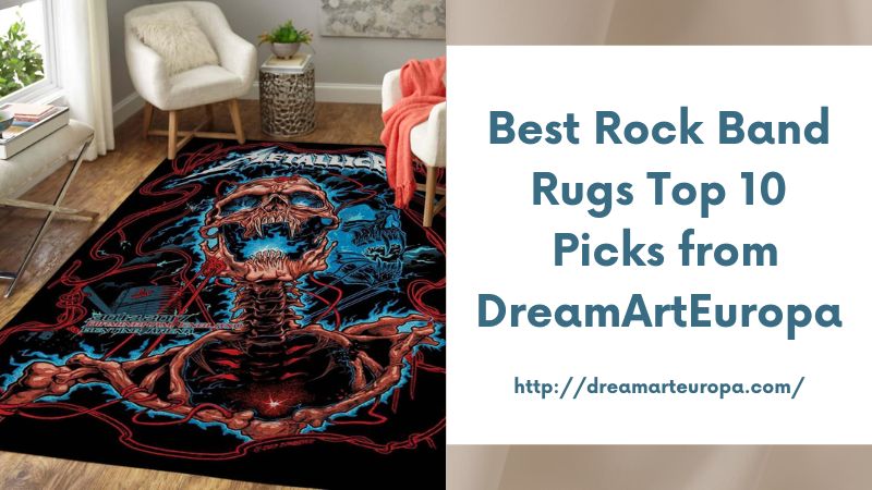 Best Rock Band Rugs Top 10 Picks from DreamArtEuropa