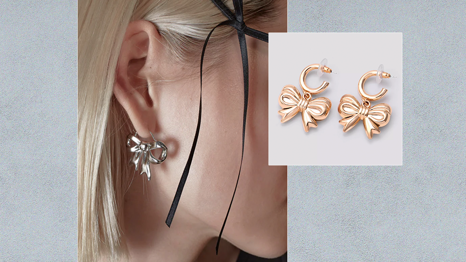 Get the Look for Less: Target's Affordable Bow Hoop Earrings