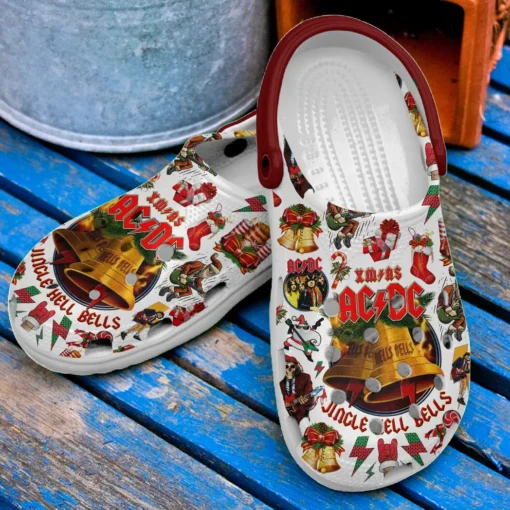 ACDC Music Crocs Clogs