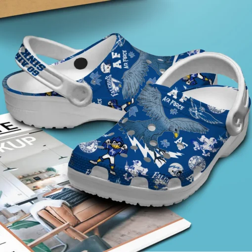 Air Force Falcons NCAA Sport Crocs Clogs