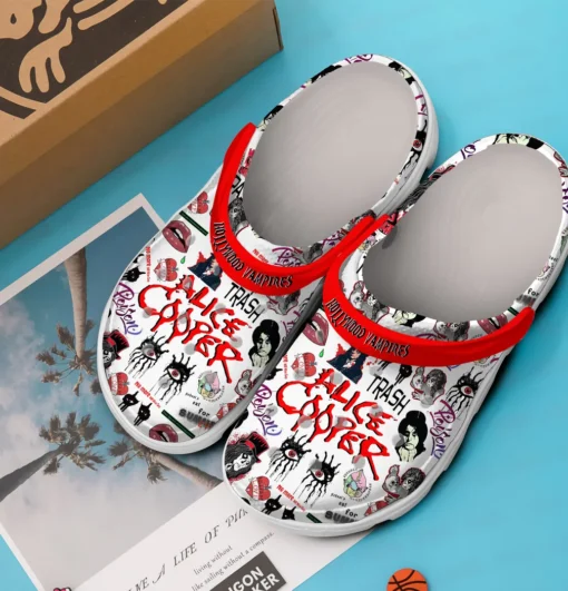 Alice Cooper Music Crocs Clogs