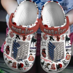 Attack on Titan Anime Crocs Clogs