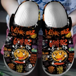 Blink 182 Music Crocs Clogs