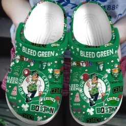 Boston Celtics NBA Sport Crocs Clogs