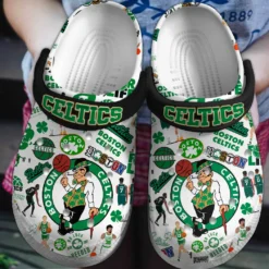 Boston Celtics NBA Sport Crocs Clogs