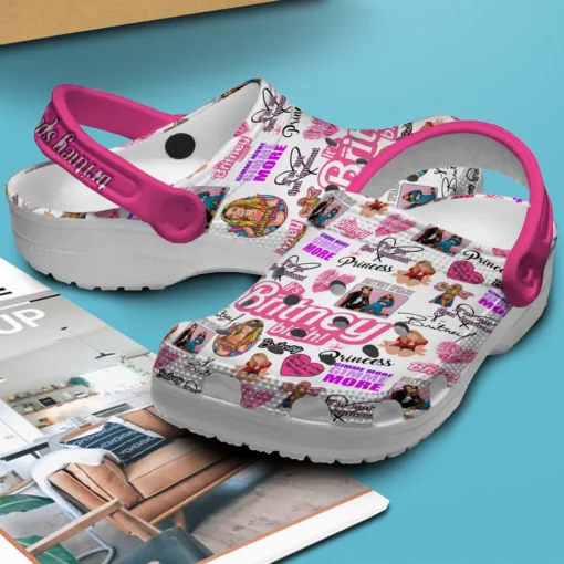 Britney Spears Music Crocs Clogs