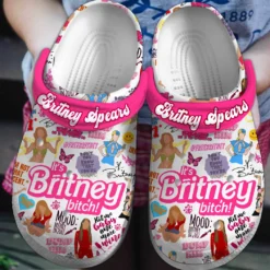 Britney Spears Music Crocs Clogs