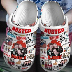 Busted Music Crocs Clogs