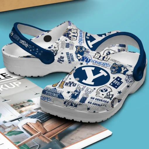 BYU Cougars NCAA Sport Crocs Clogs