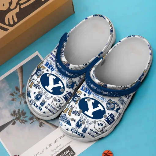 BYU Cougars NCAA Sport Crocs Clogs