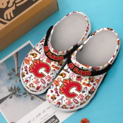 Calgary Flames NHL Sport Crocs Clogs - Dream Art Europa