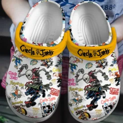 Circle Jerks Movie Crocs Clogs