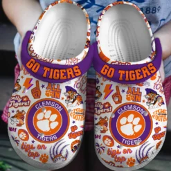 Clemson Tigers NCAA Sport Crocs Clogs