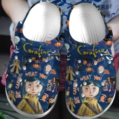 Coraline Movie Crocs Clogs