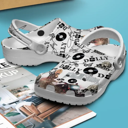 Dolly Parton Music Crocs Clogs