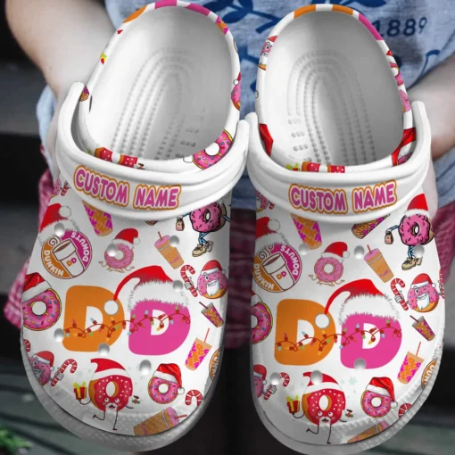 Dunkin Donuts Food Crocs Clogs