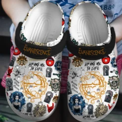 Evanescence Music Crocs Clogs