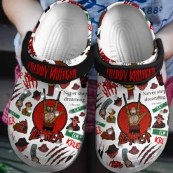 Freddy Krueger Movie Crocs Clogs