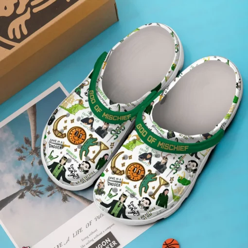 God of Mischief Movie Crocs Clogs