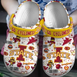 Iowa State Cyclones NCAA Sport Crocs Clogs