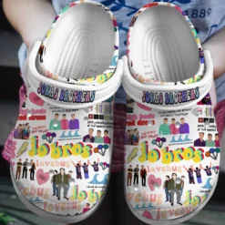 Jonas Brothers Music Crocs Clogs