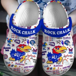 Kansas Jayhawks NCAA Sport Crocs Clogs