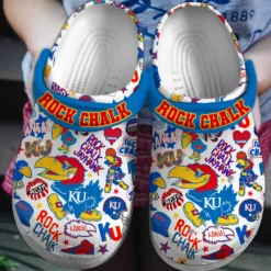 Kansas Jayhawks NCAA Sport Crocs Clogs