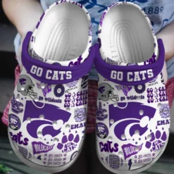 Kansas State Wildcats NCAA Sport Crocs Clogs