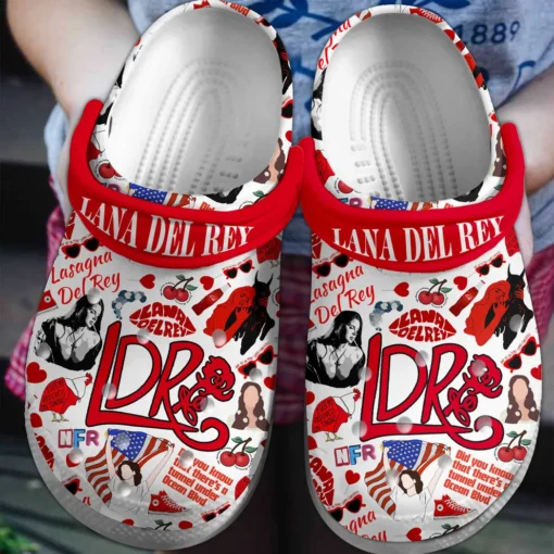 Lana Del Rey Music Crocs Clogs