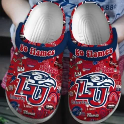 Liberty Flames NCAA Sport Crocs Clogs