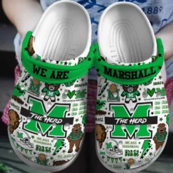 Marshall Thundering Herd NCAA Sport Crocs Clogs